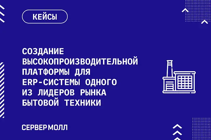 Создание высокопроизводительной платформы для ERP-системы одного из лидеров рынка бытовой техники