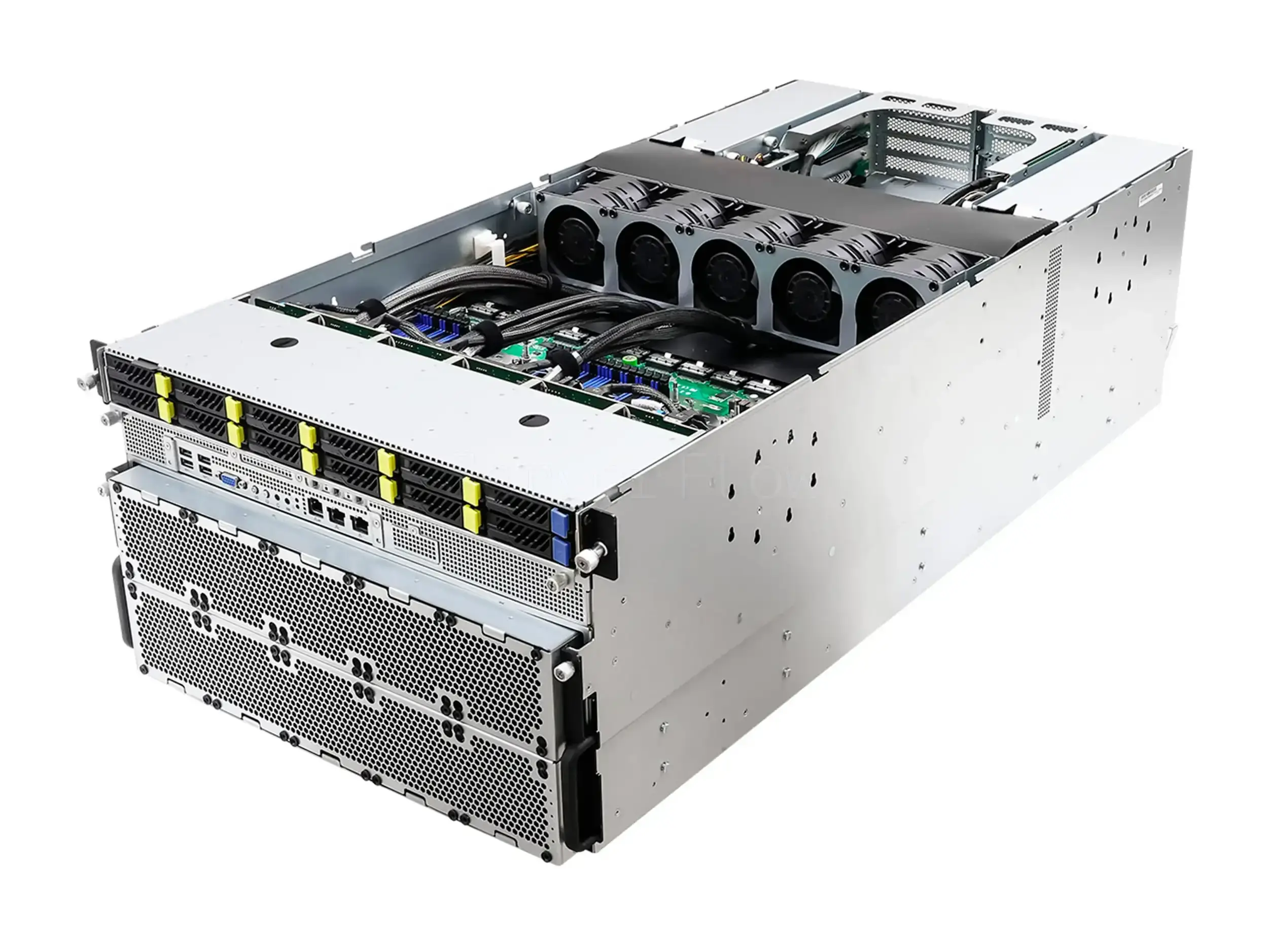 Сервер ASRock Rack 6U8X-GNR2 SYN H200 (8× H200 SXM 141GB)