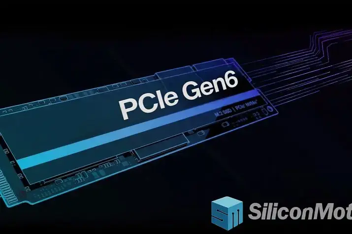 Silicon Motion готовит контроллер для SSD SM8466 с интерфейсом PCIe 6.0