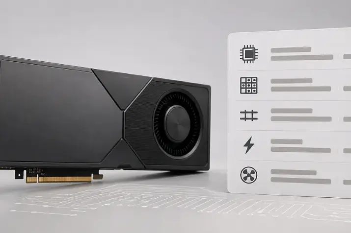 Как читать характеристики серверных видеокарт NVIDIA: CUDA, Tensor Cores, TFLOPS, шина, bandwidth и TDP