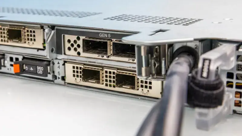 Dell PowerEdge R6715 Rear Ports 4