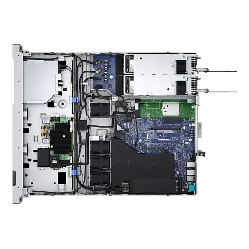 Сервер Dell Poweredge R350 Вид изнутри