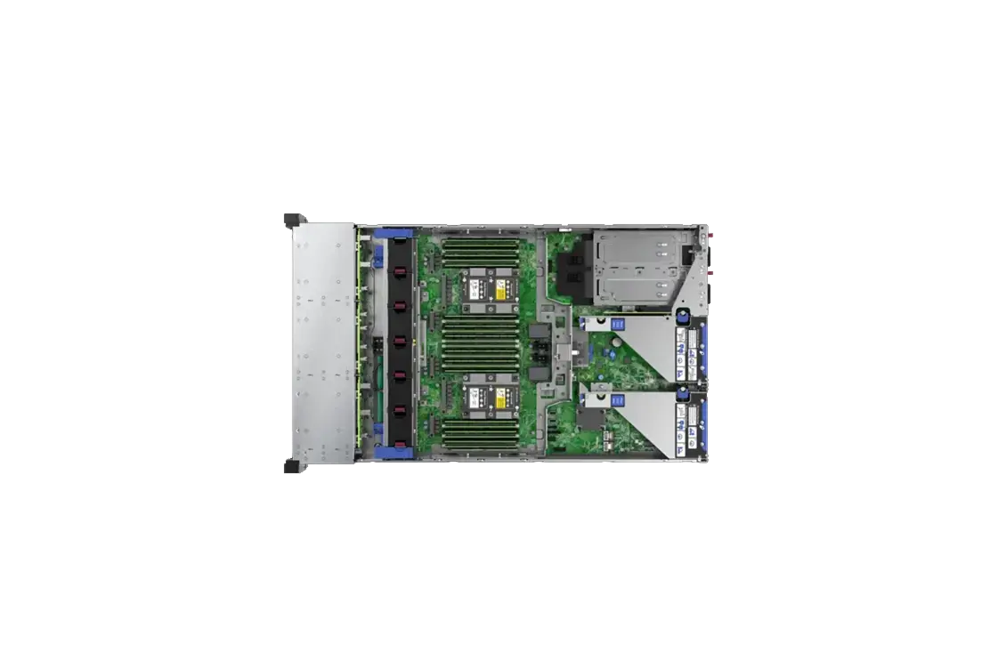 Сервер HPE Proliant DL560 Gen10 Вид изнутри