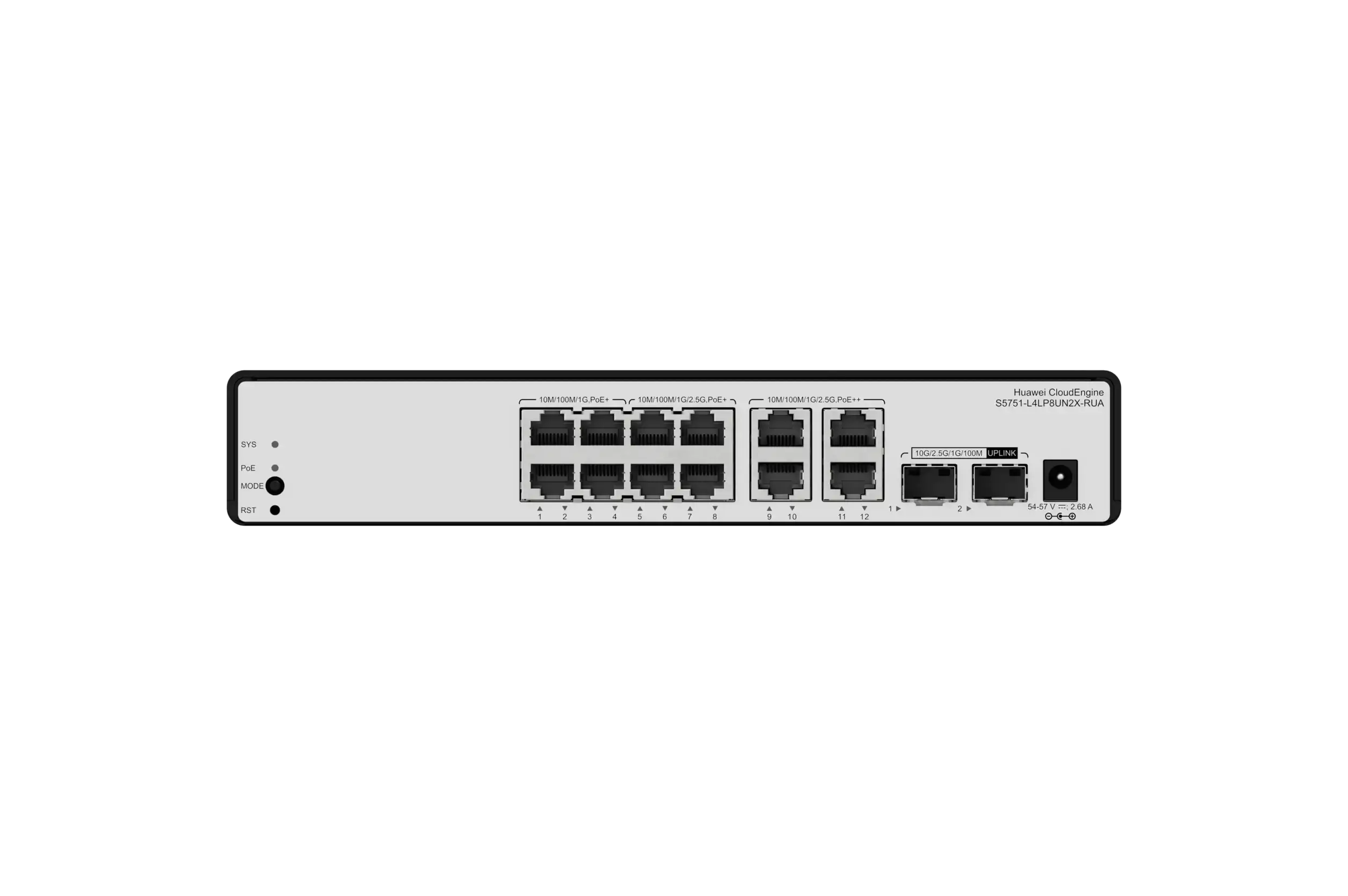 Коммутатор Huawei CloudEngine S5751-L4LP8UN2X-RUA