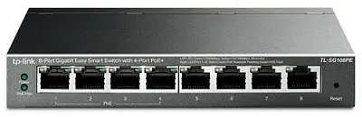 Коммутатор TP-link TL-SG108PE