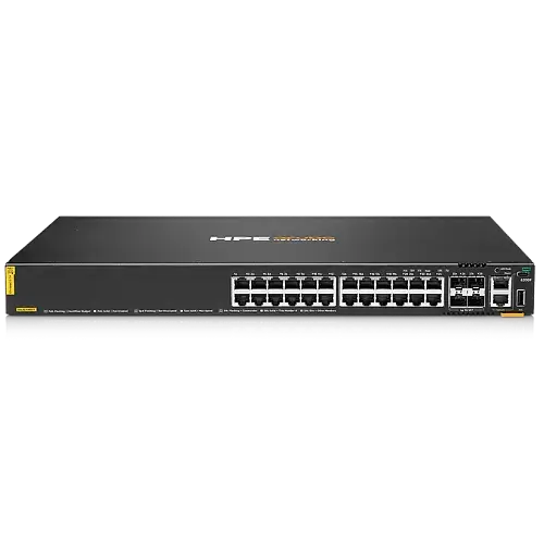 Коммутатор HPE CX 6200F 24G Class‑4 PoE 4SFP