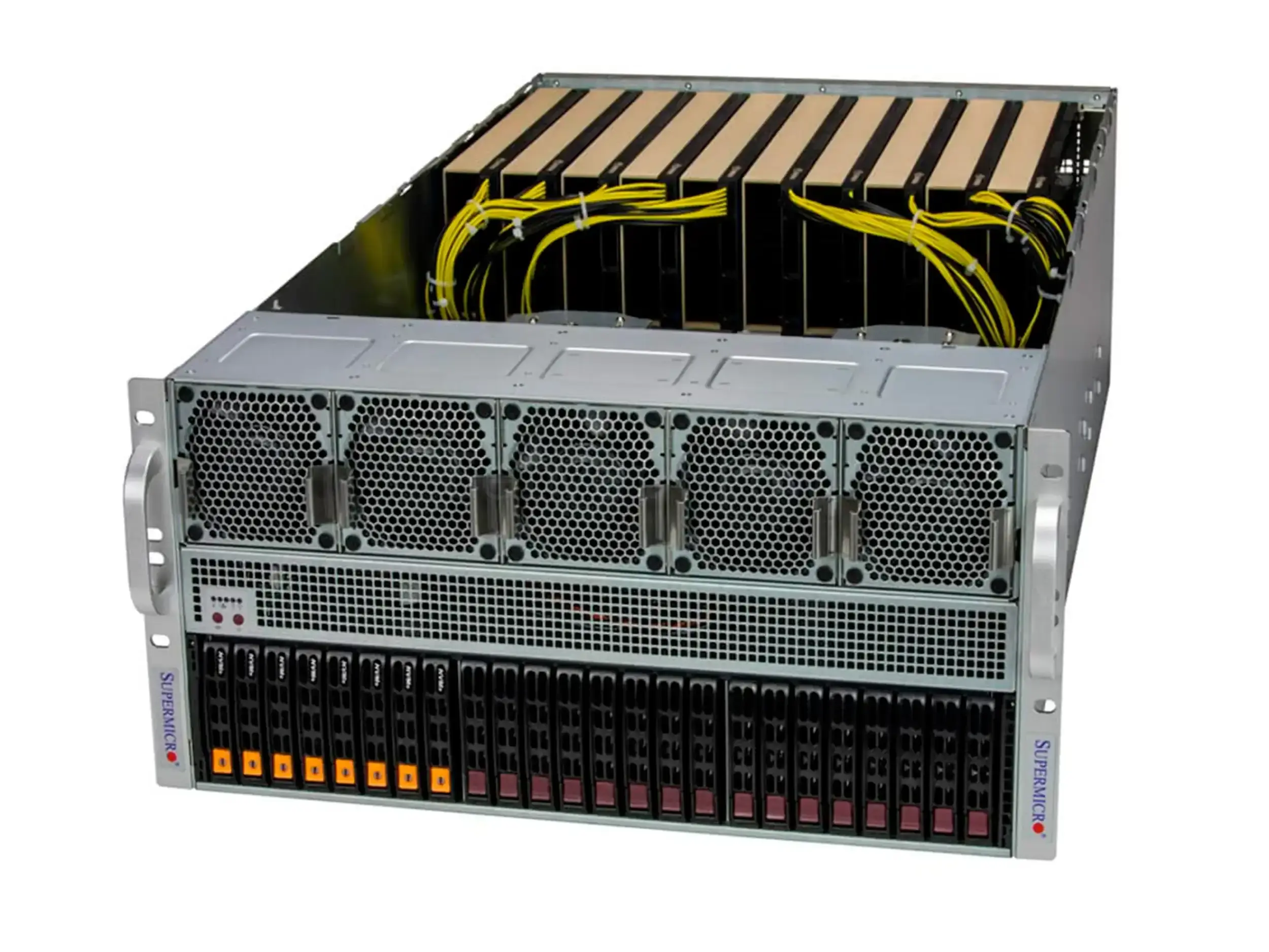 Сервер Supermicro SYS-212GB-FNR (10× RTX PRO 6000 BSE 96GB, 2× Xeon Platinum 8558, RAM 384GB)