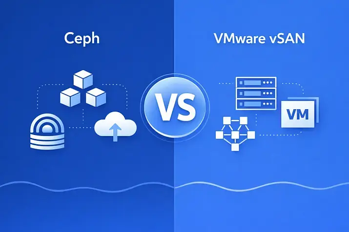 Ceph vs VMware vSAN [часть 1]: обзор и актуальные версии