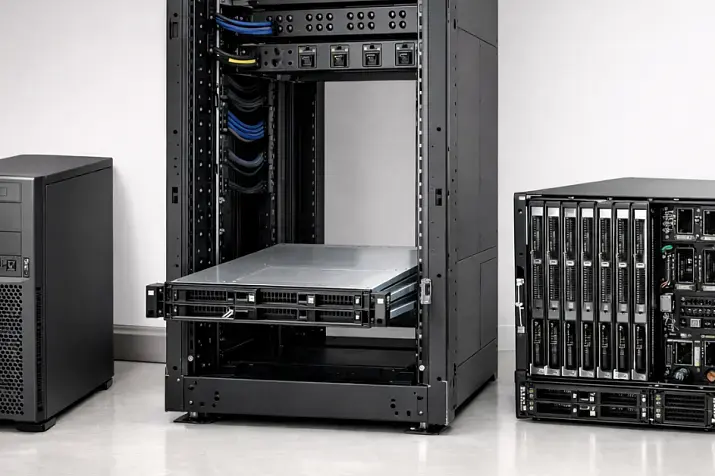 Форм-факторы серверов: Rack, Tower, Blade