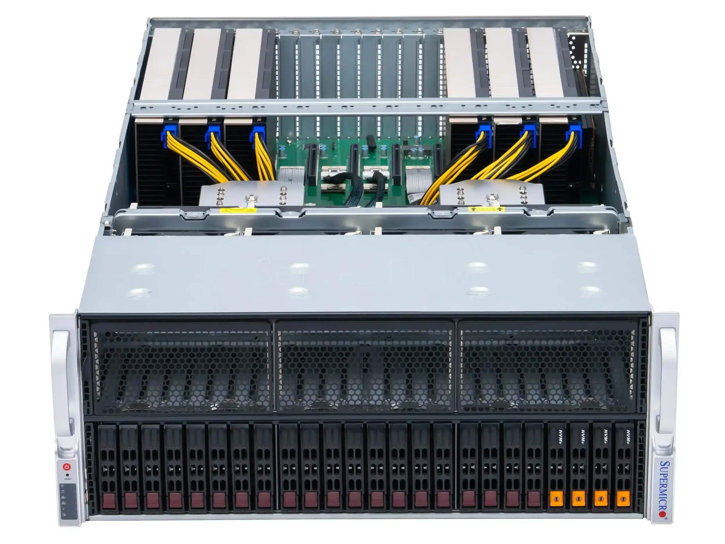 Сервер Supermicro 4124GS-TNR (6× A100 40GB, 2× EPYC 7513, RAM 1TB)