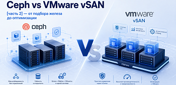 Ceph vs VMware vSAN [часть 2] — от подбора железа до оптимизации
